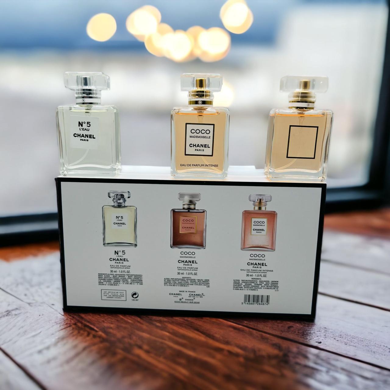 COCO CHANEL Perfume gift set combo (3 x 30ML)